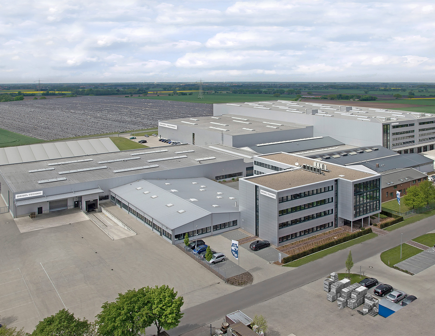 Diesel Technic AG, Headquarters in Kirchdorf, Germany