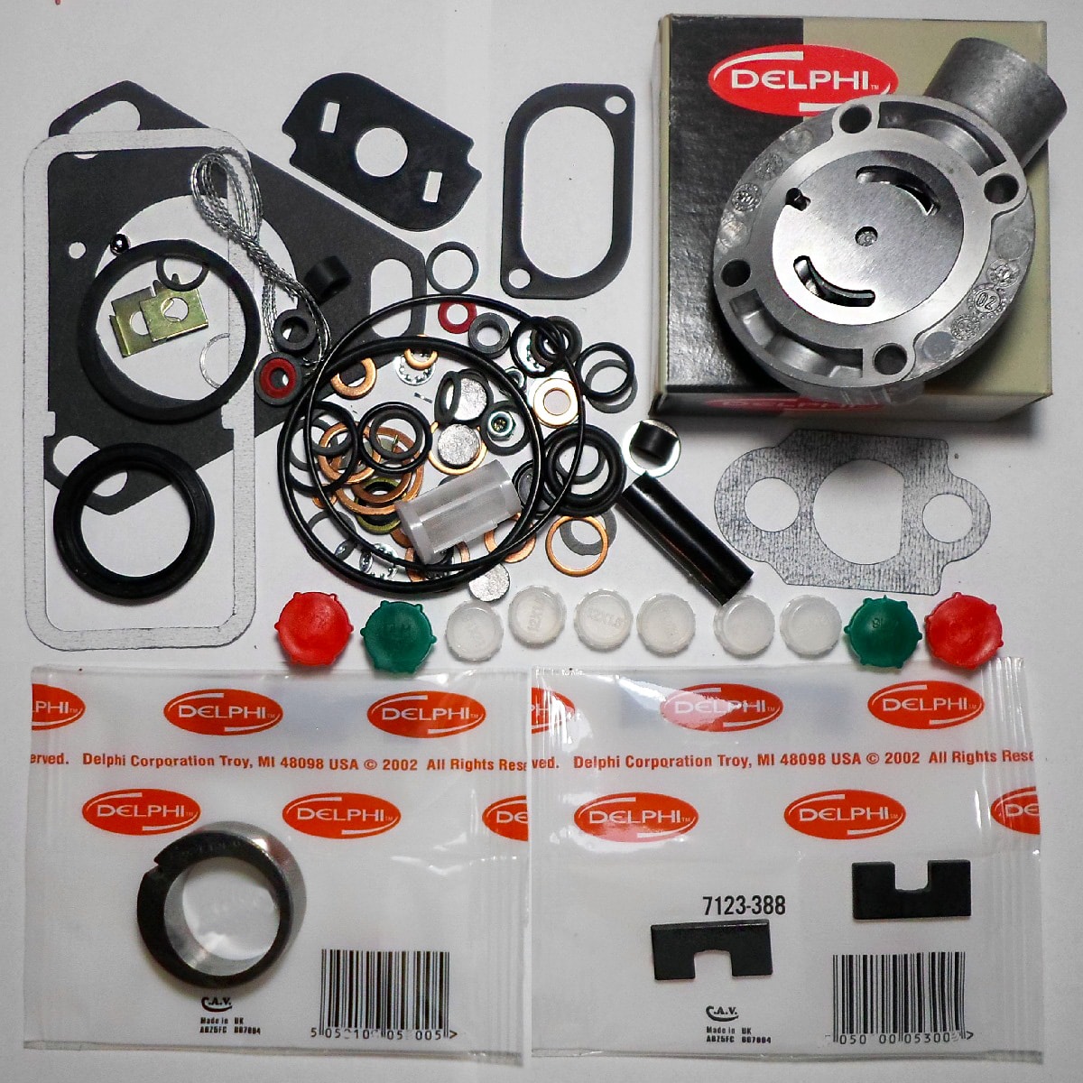 Overhaul Rebuild Kit 7135180 7123388 Compatible With CAV Lucas DPA Roto Diesel Injection Pump Delphi MF Ford 